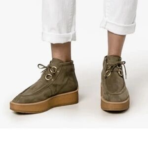 Stella McCartney Brody Eco Suede Ankle Boots  US 6 1/2 / EU 36.5